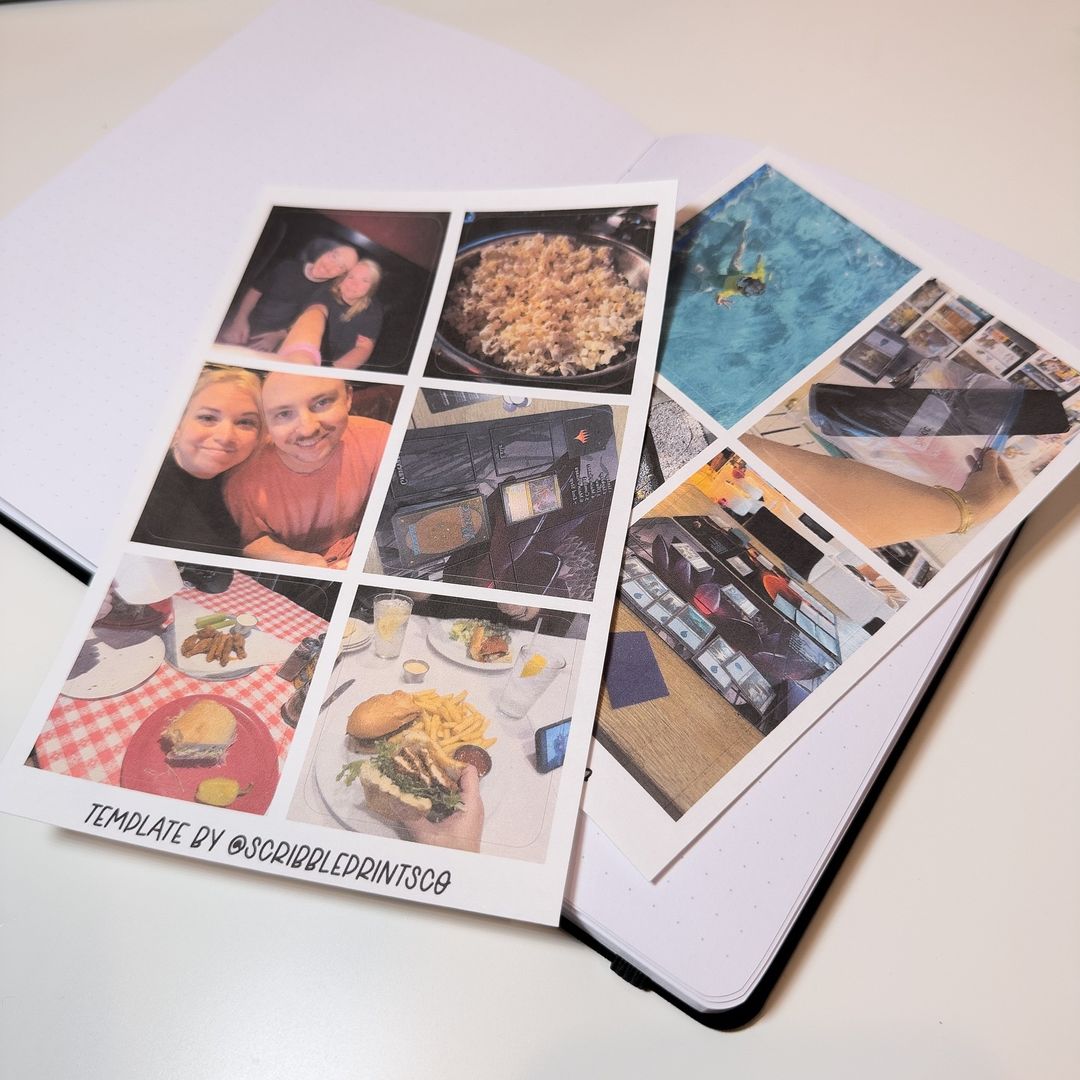 Free Printable Silhouette File: Personalize Your Bullet Journal with Custom Photos