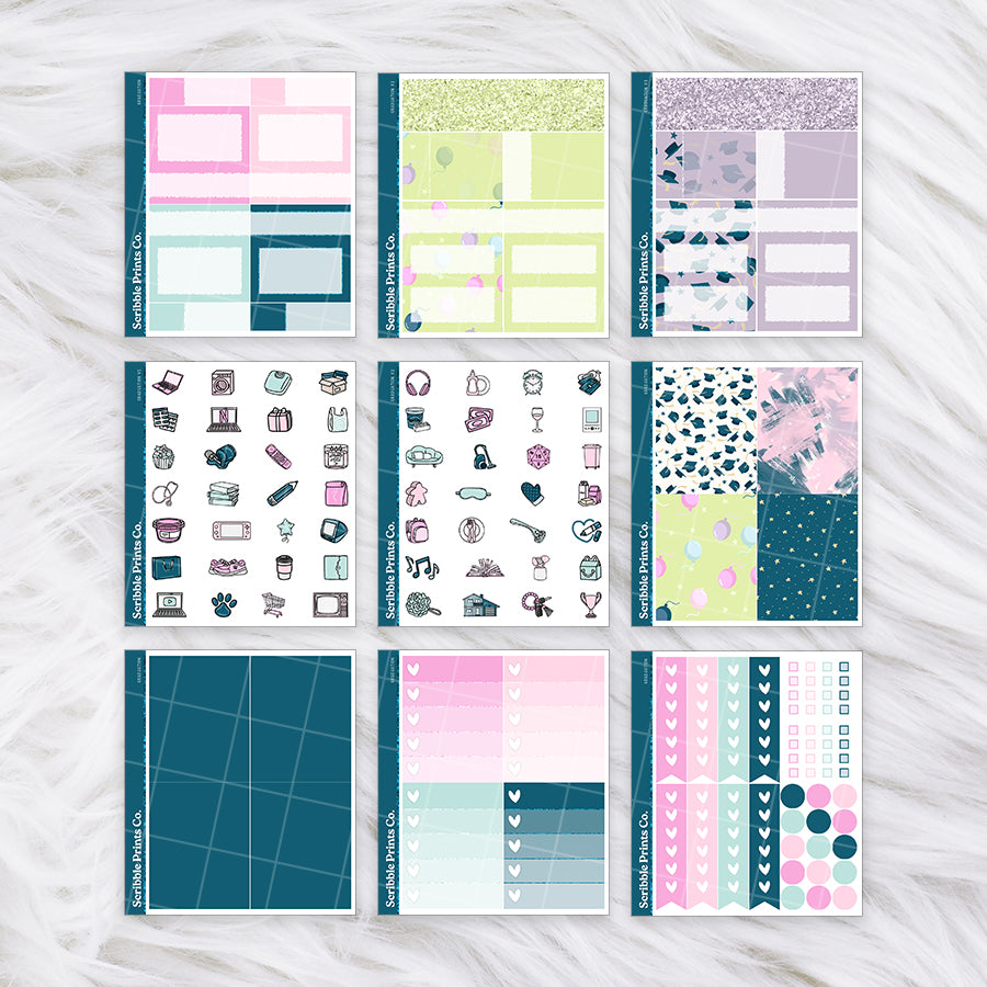 Graduation – Glossy Weekly Kit Add-Ons