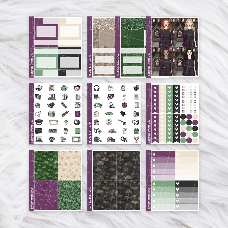 Enchanted Academia – Glossy Weekly Kit Add-Ons