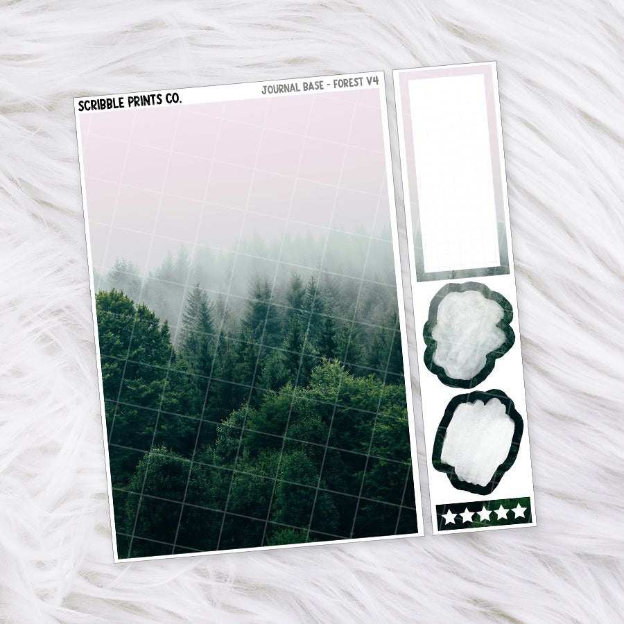 Journaling Base - 60+ Pattern Options! // Matte Stickers
