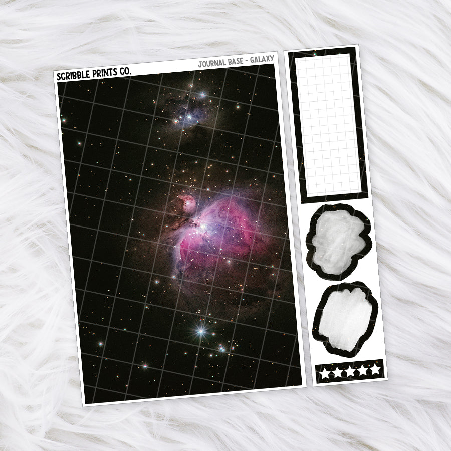 Journaling Base - 60+ Pattern Options! // Matte Stickers