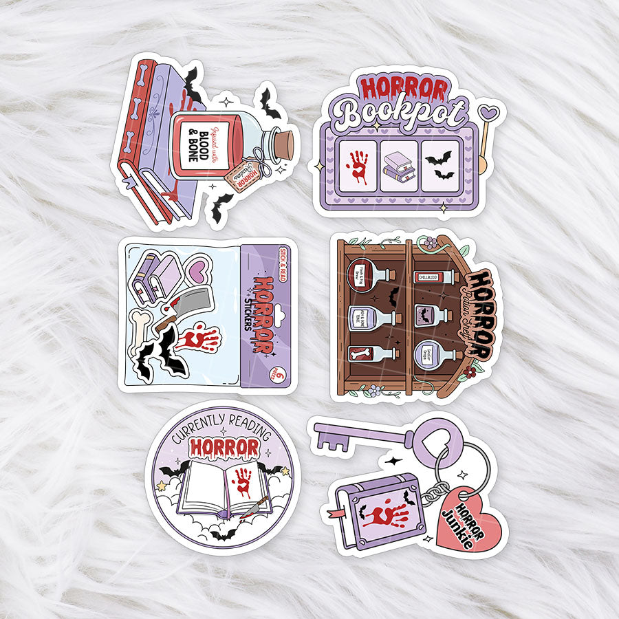 Genre Bundles // Matte Deco Sticker Set for Journals