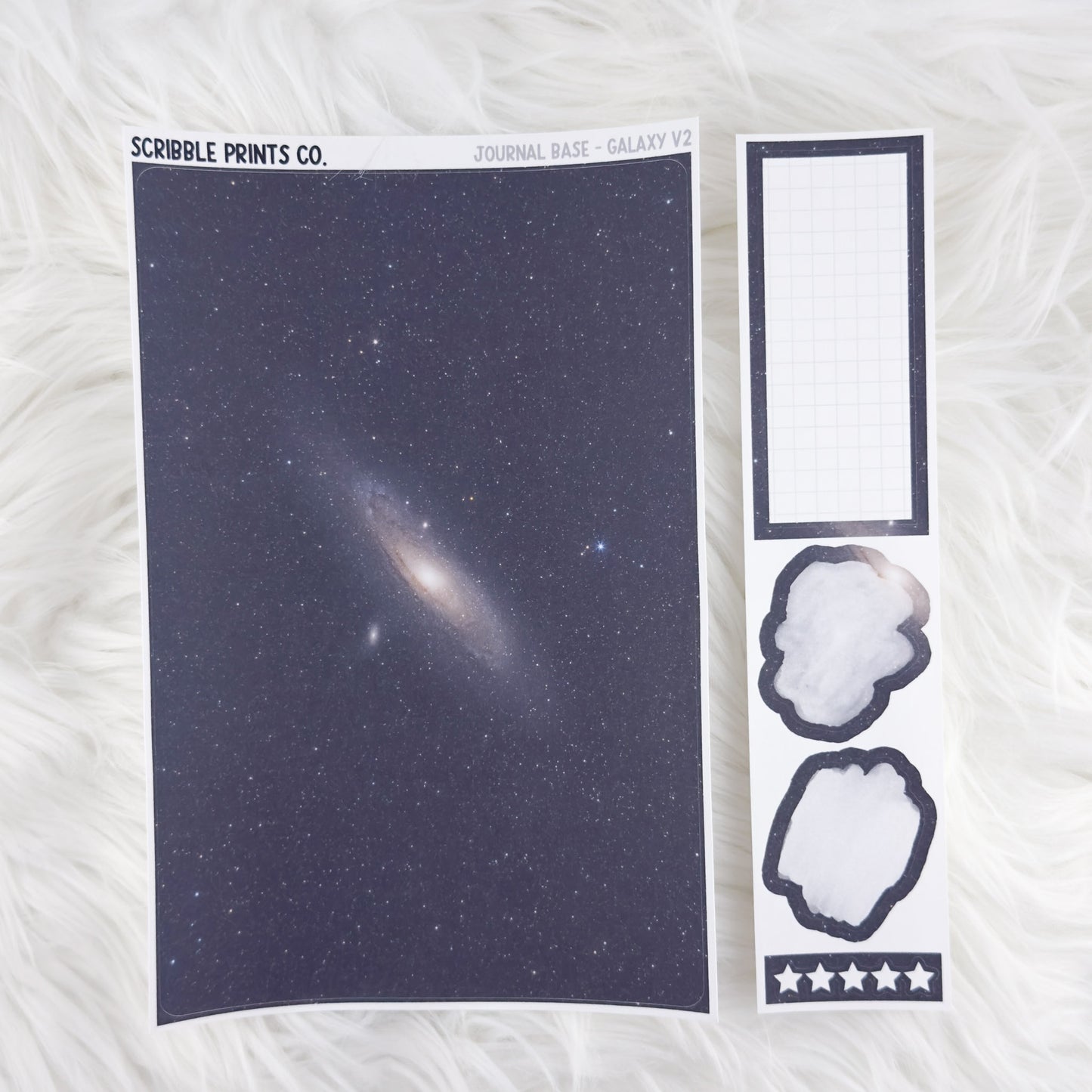 Journaling Base - 60+ Pattern Options! // Matte Stickers