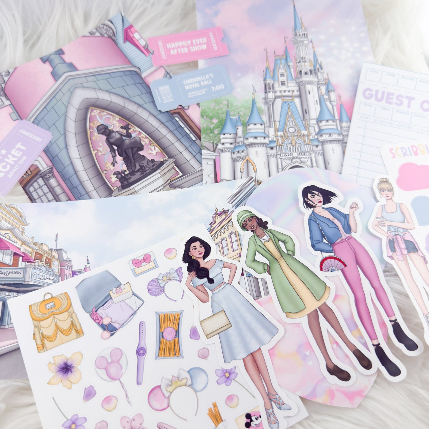 Pop Culture – Junk Journal Kits // Matte Sticker Collection
