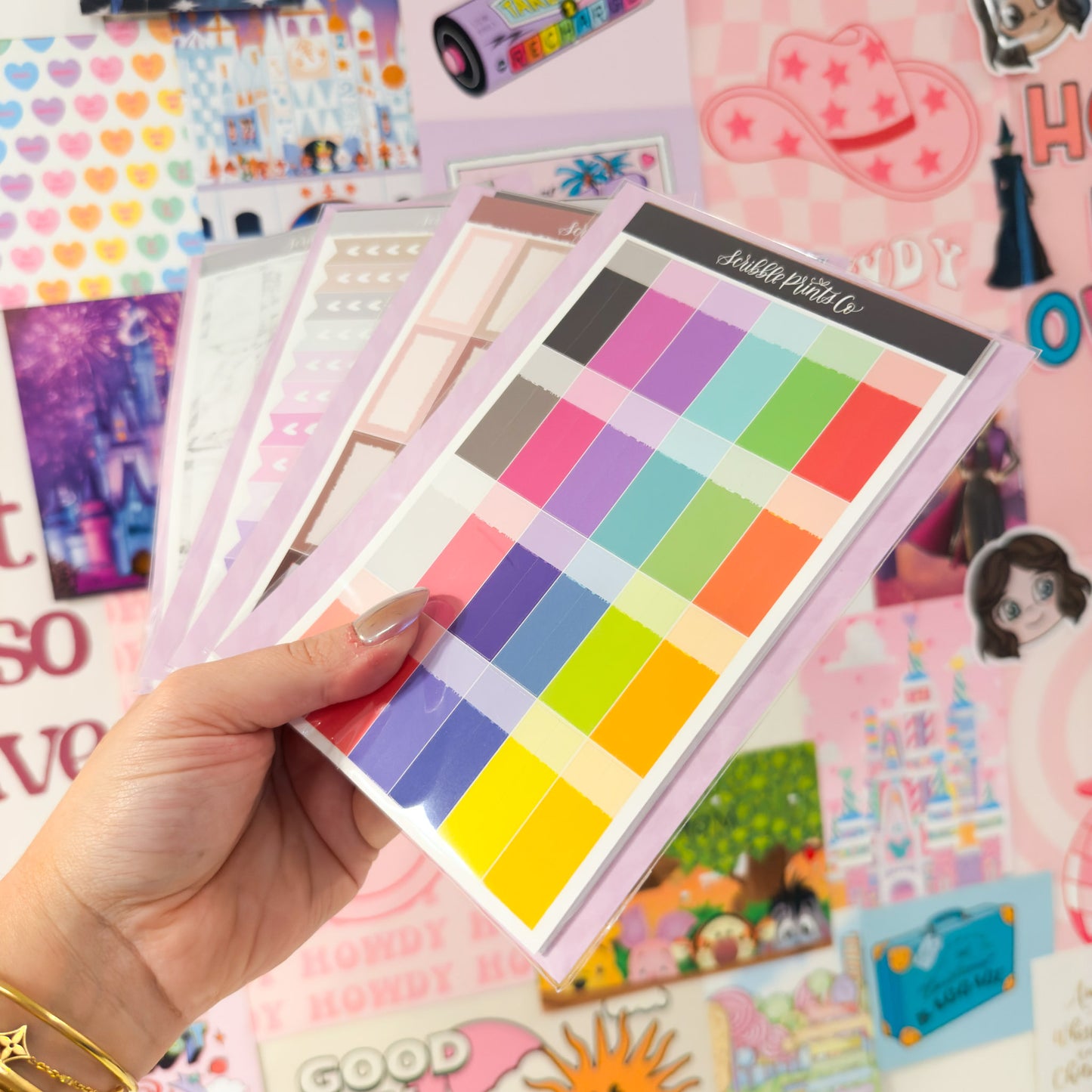 Multicolor Sticker Grab Bag