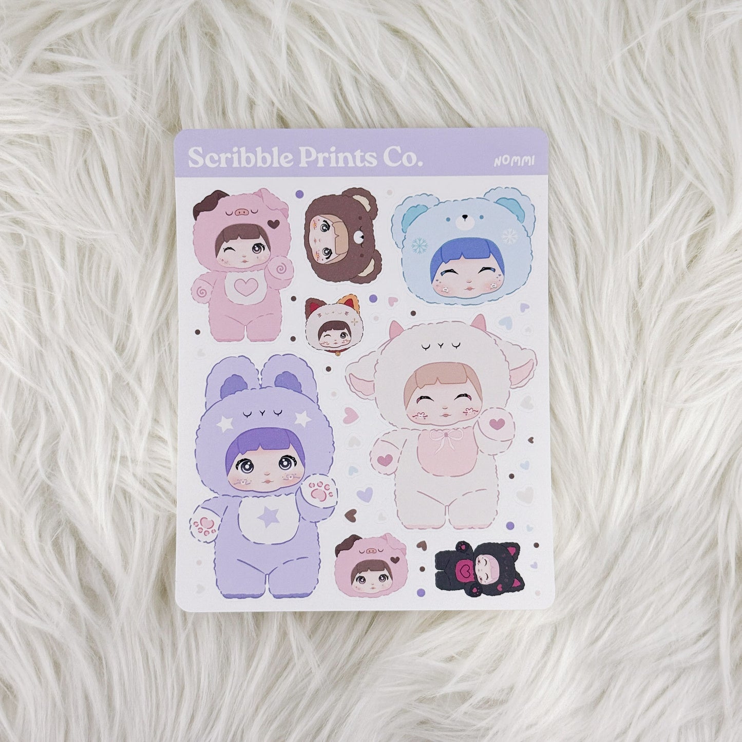 Nommi – Deco // Matte Journal Stickers
