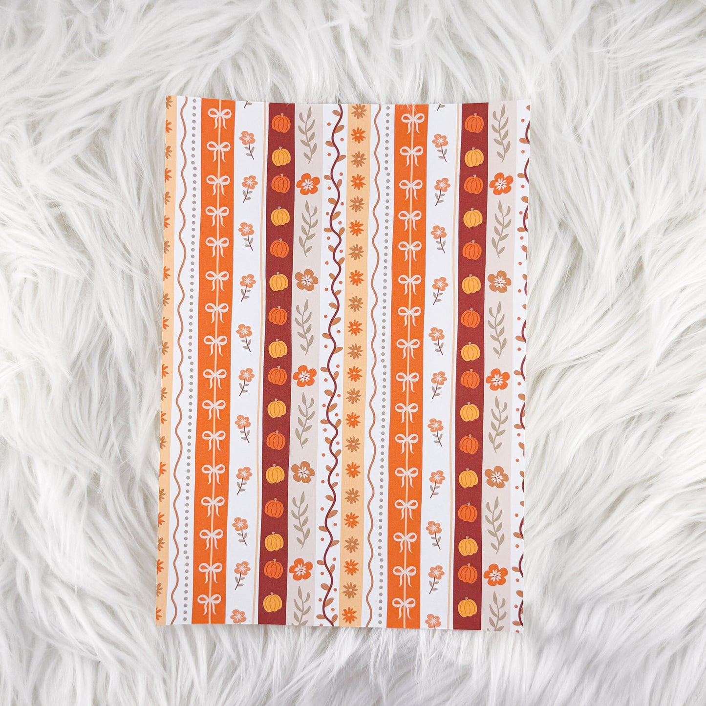 Fall Coquette - A5 Matte Sticker Paper