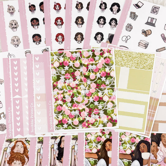 Christmas Sleepover – Glossy Weekly Kit Add-Ons