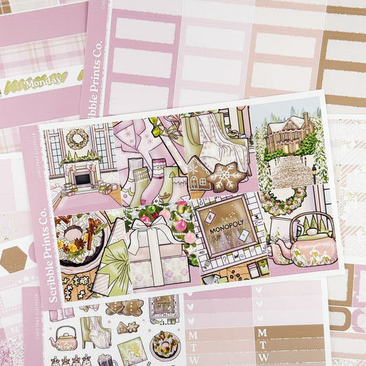 Christmas Sleepover – Glossy Weekly Planner Kit