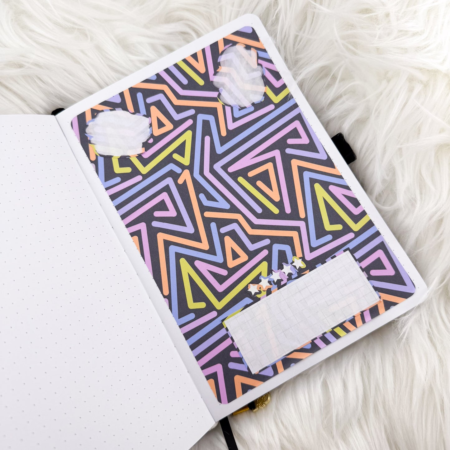Journaling Base - 60+ Pattern Options! // Matte Stickers