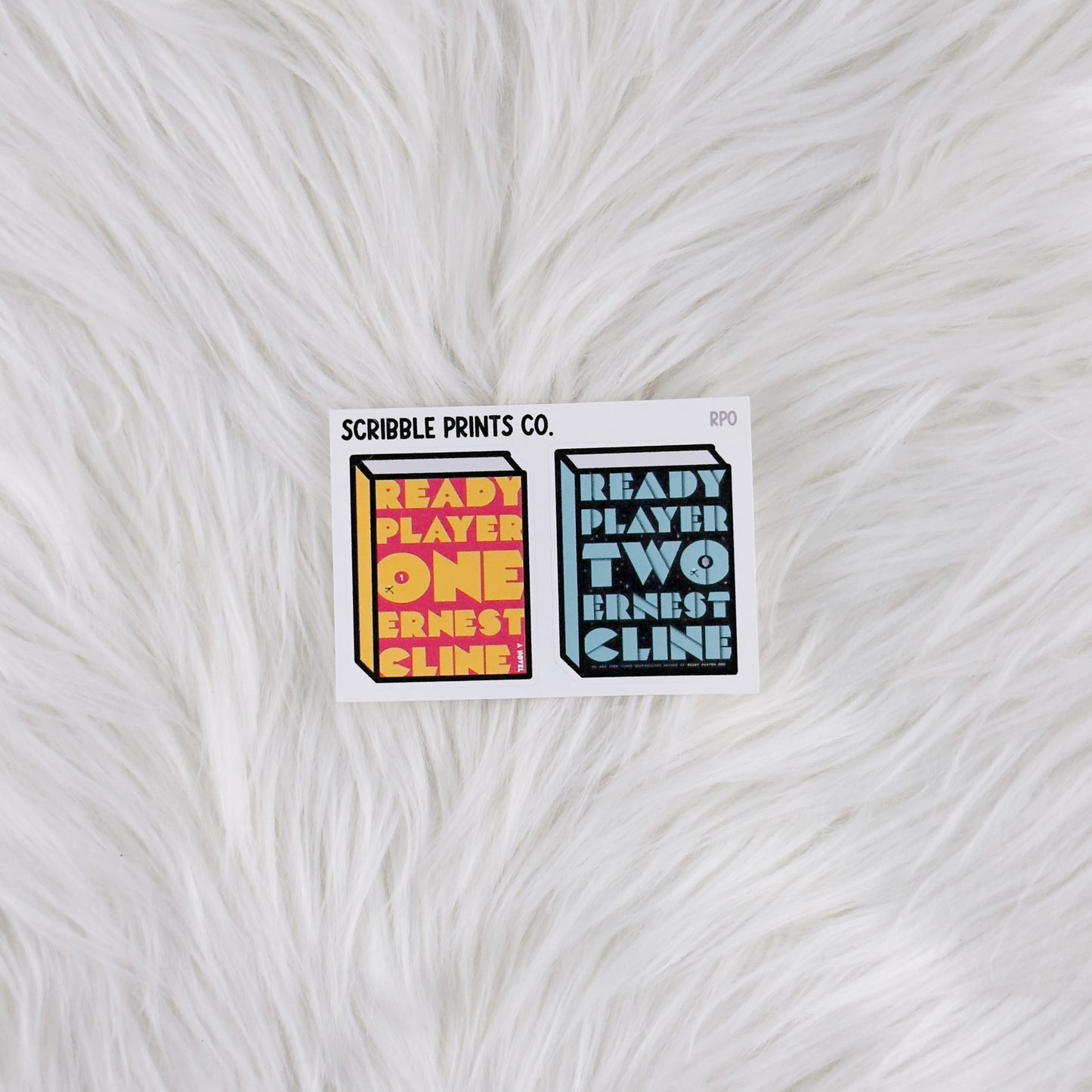 Book Covers - Series // Matte Journal Stickers