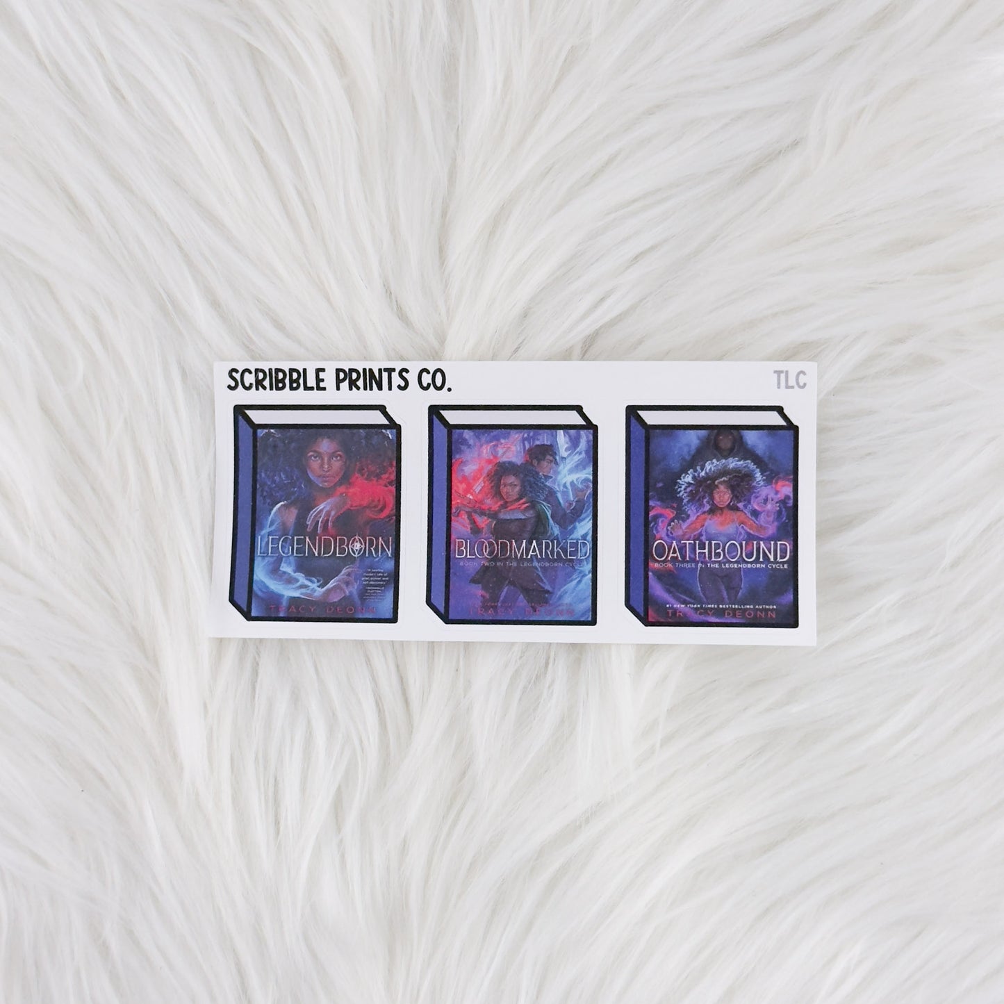 Book Covers - Series // Matte Journal Stickers