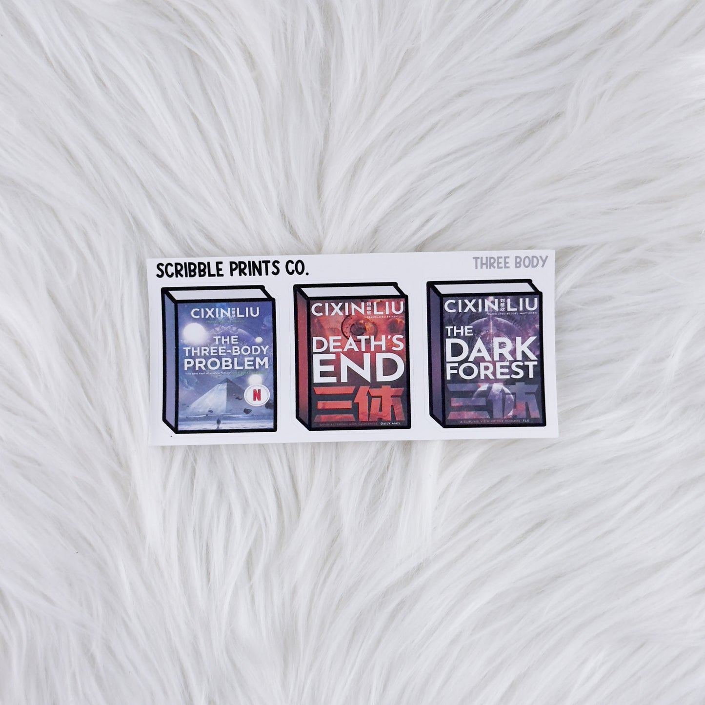 Book Covers - Series // Matte Journal Stickers