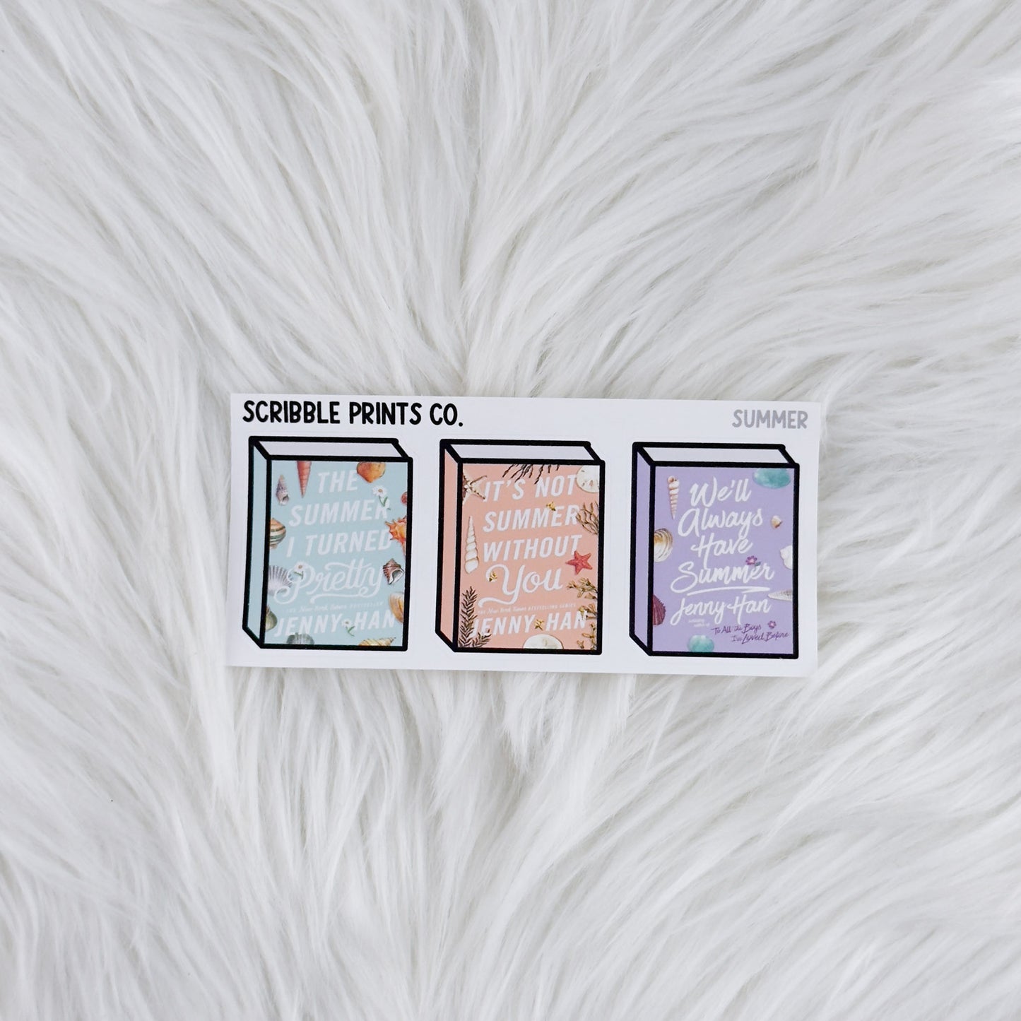 Book Covers - Series // Matte Journal Stickers