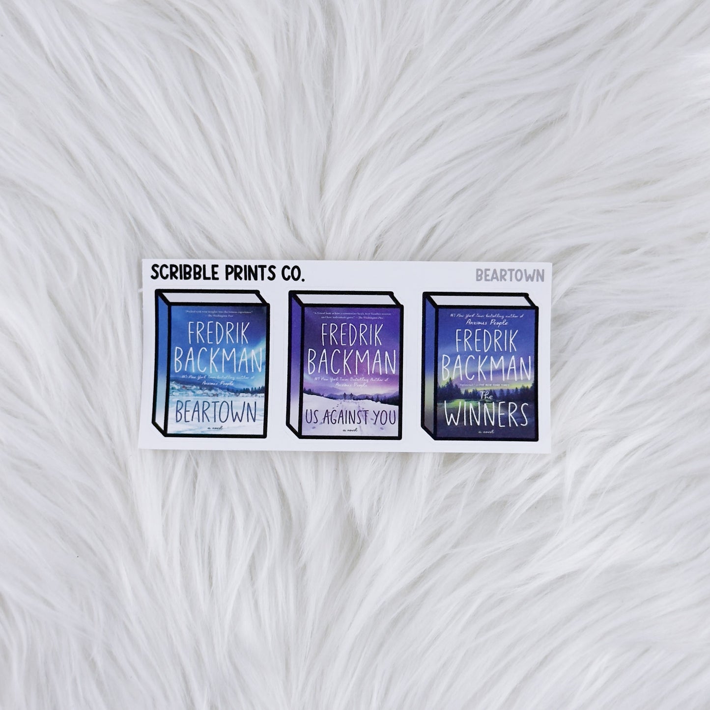 Book Covers - Series // Matte Journal Stickers