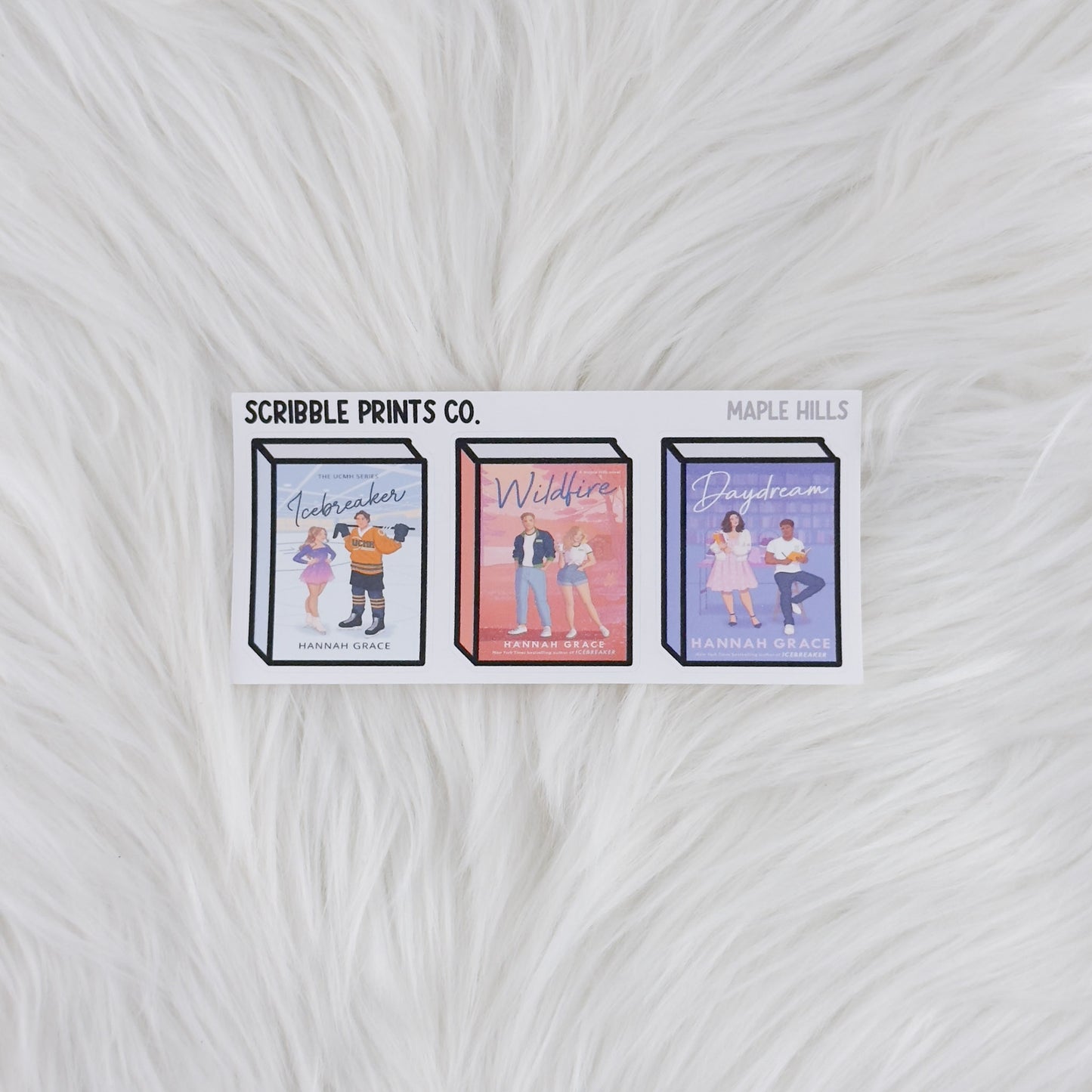 Book Covers - Series // Matte Journal Stickers