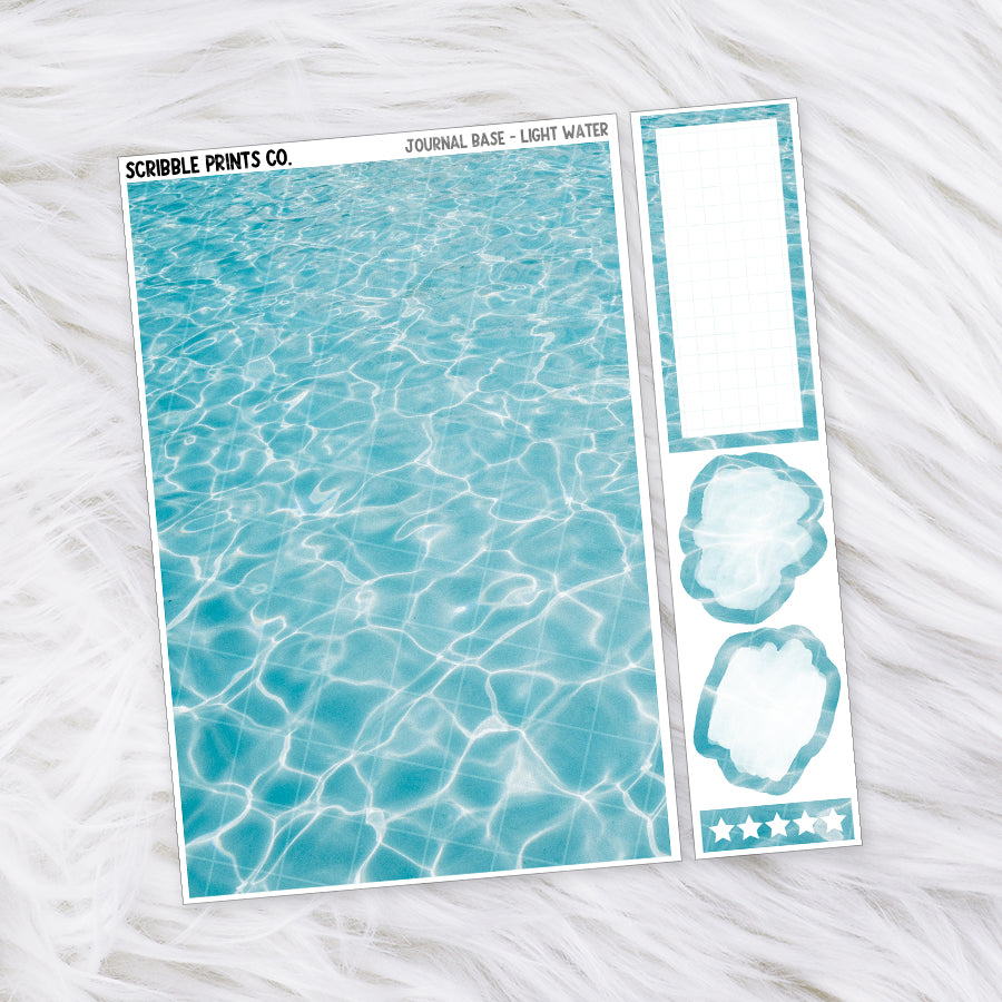 Journaling Base - 60+ Pattern Options! // Matte Stickers