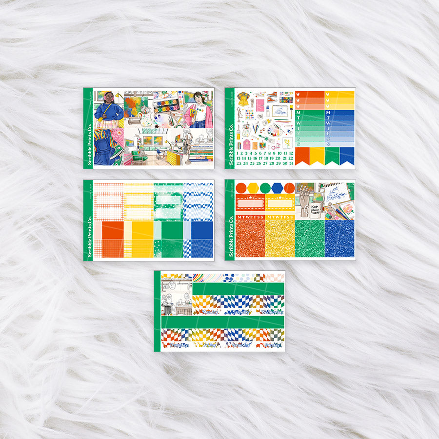 Canvas & Color - Weekly Kit