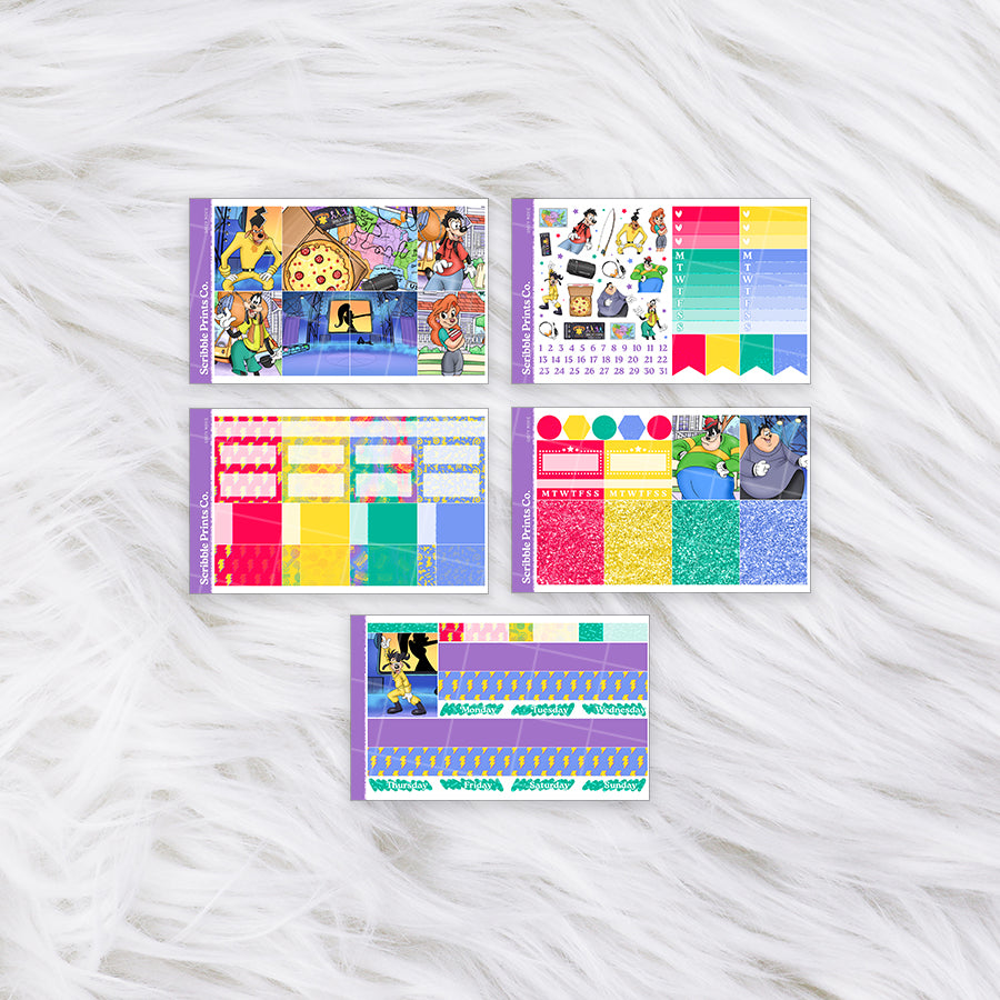 Goofy Movie – Glossy Weekly Planner Kit