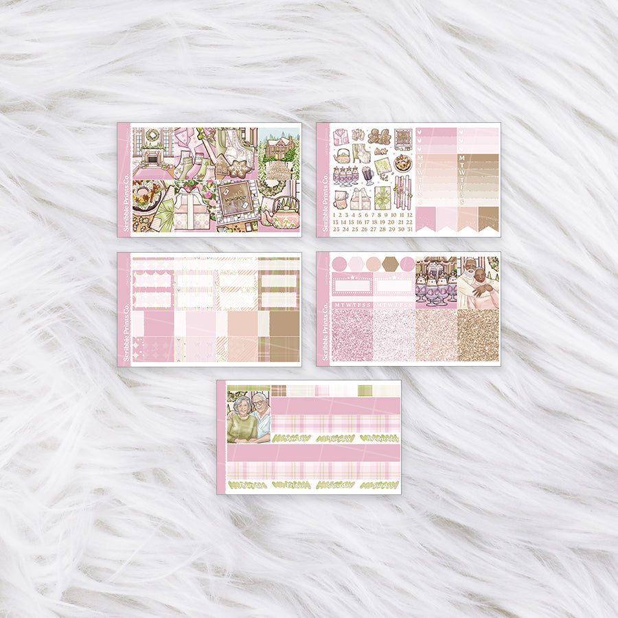 Christmas Sleepover – Glossy Weekly Planner Kit