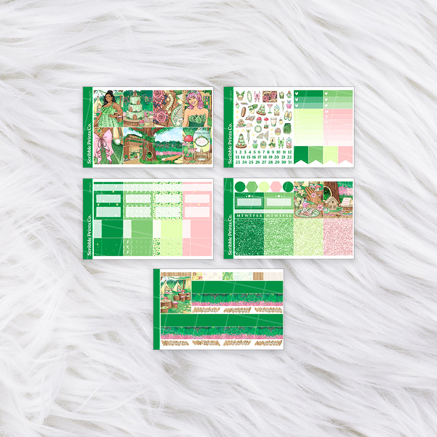 Fairy Party – Glossy Weekly Planner Kit