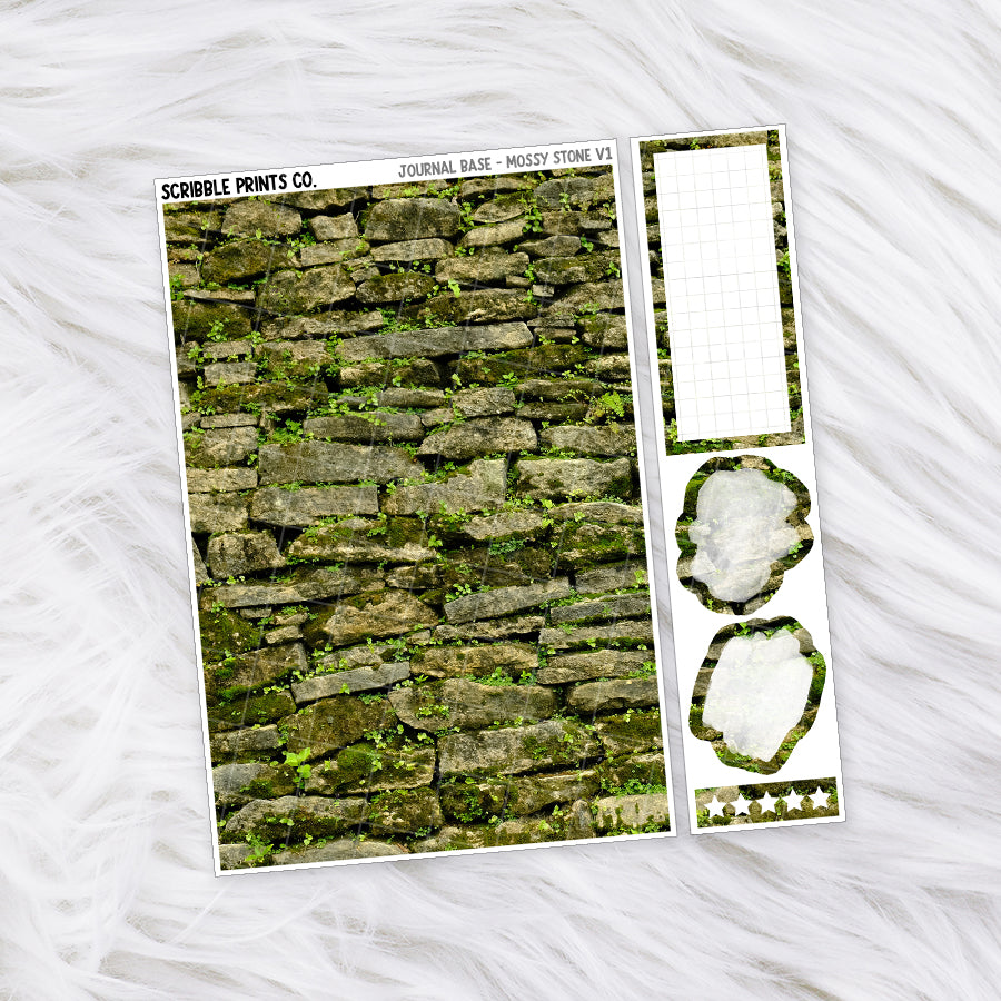 Journaling Base - 60+ Pattern Options! // Matte Stickers