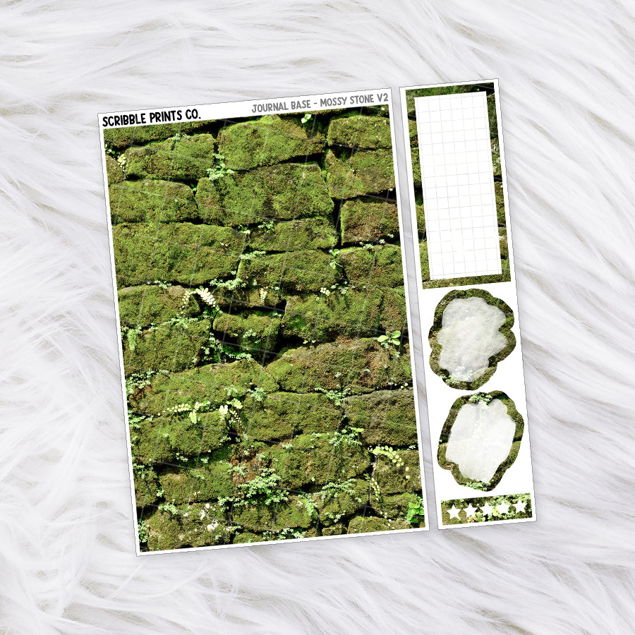 Journaling Base - 60+ Pattern Options! // Matte Stickers