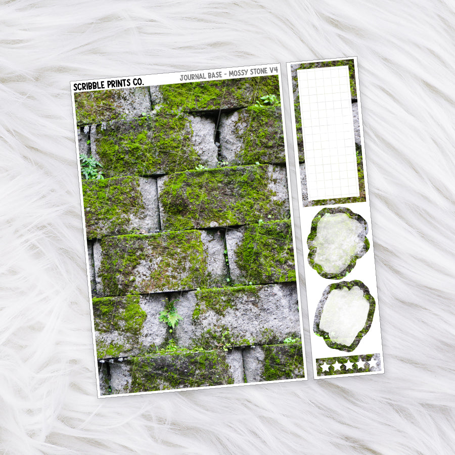 Journaling Base - 60+ Pattern Options! // Matte Stickers