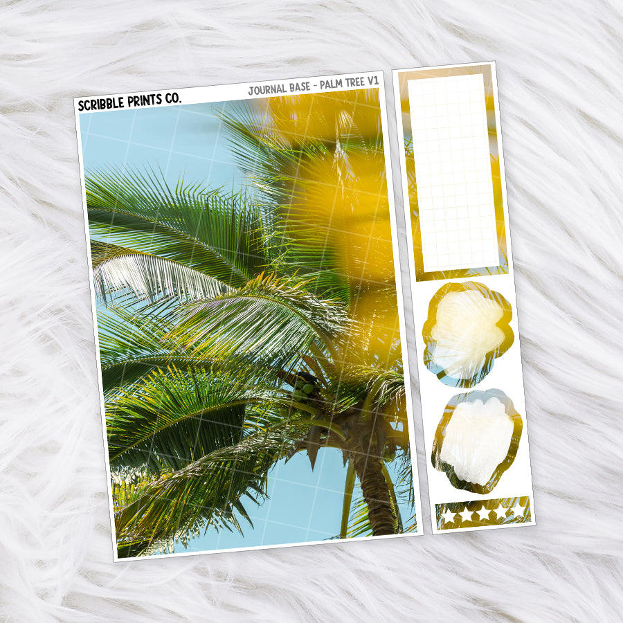 Journaling Base - 60+ Pattern Options! // Matte Stickers