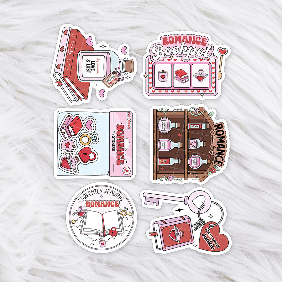 Genre Bundles // Matte Deco Sticker Set for Journals