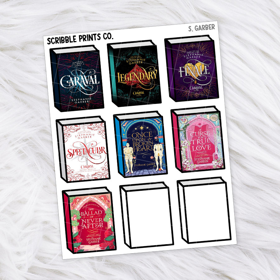 Book Covers - Authors // Matte Journal Stickers