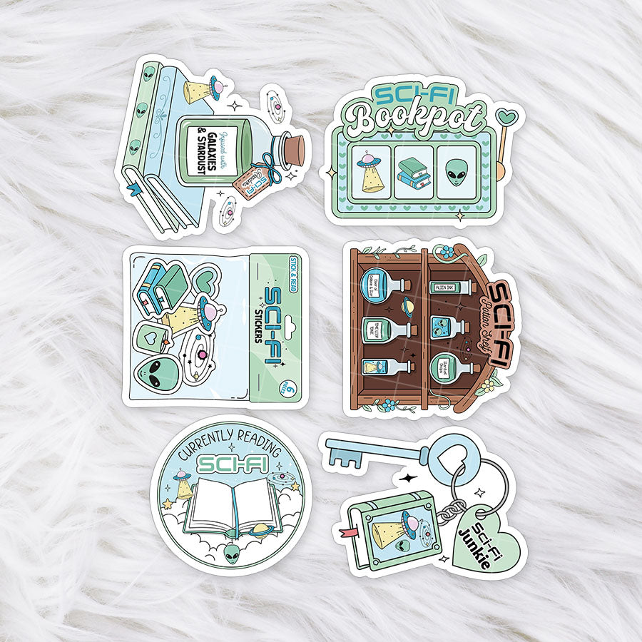 Genre Bundles // Matte Deco Sticker Set for Journals