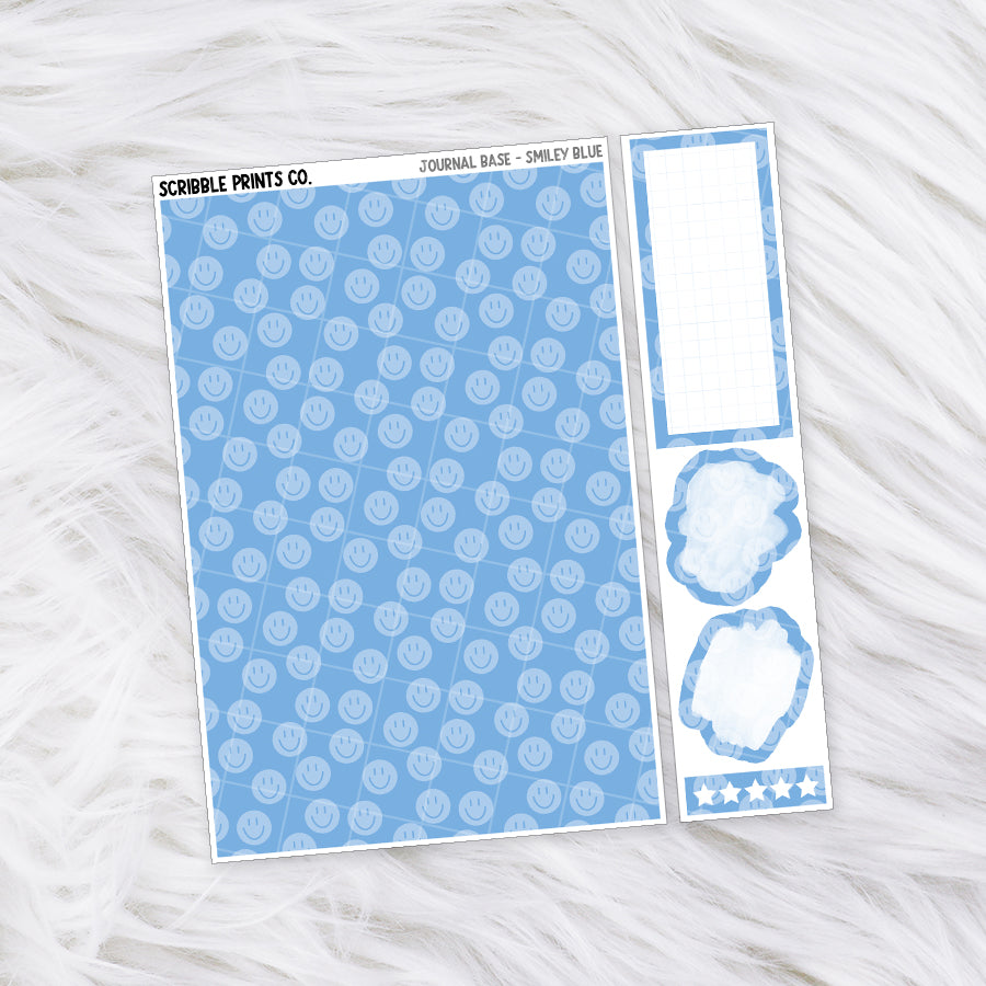 Journaling Base - 60+ Pattern Options! // Matte Stickers