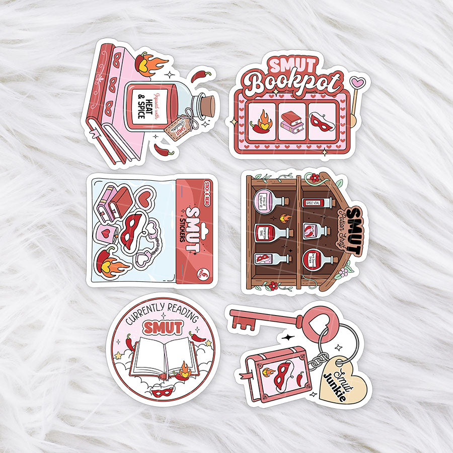 Genre Bundles // Matte Deco Sticker Set for Journals