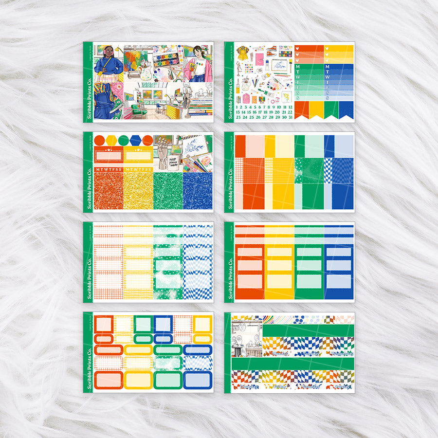 Canvas & Color - Weekly Kit