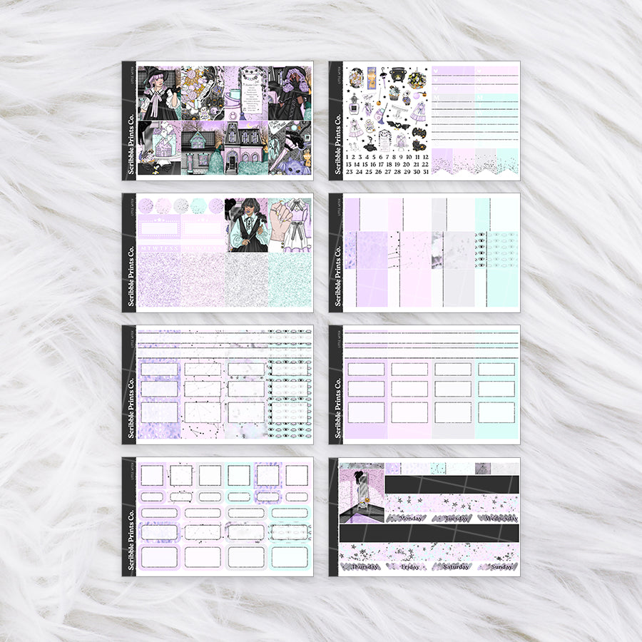 Little Witch – Glossy Weekly Planner Kit