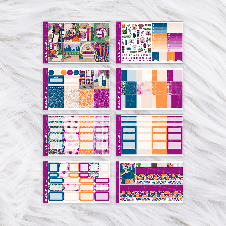 Sunspire – Glossy Weekly Planner Kit