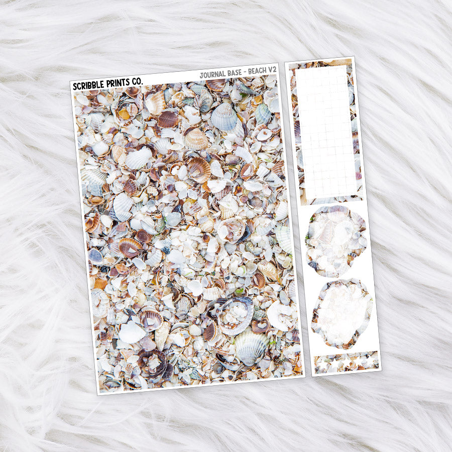 Journaling Base - 60+ Pattern Options! // Matte Stickers