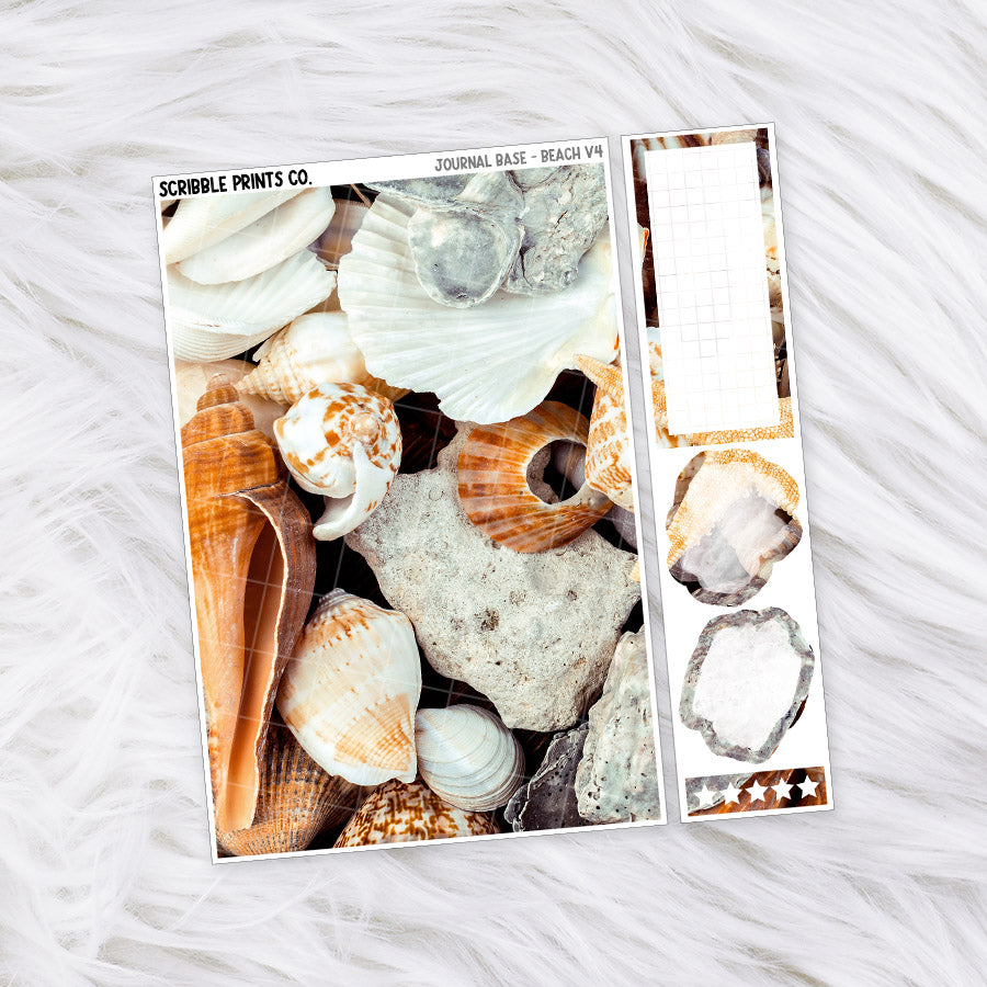 Journaling Base - 60+ Pattern Options! // Matte Stickers