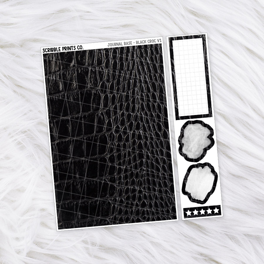 Journaling Base - 60+ Pattern Options! // Matte Stickers