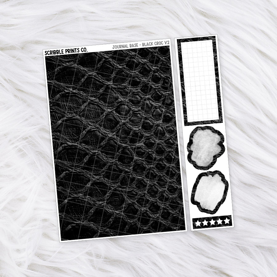 Journaling Base - 60+ Pattern Options! // Matte Stickers