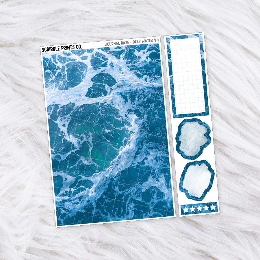 Journaling Base - 60+ Pattern Options! // Matte Stickers