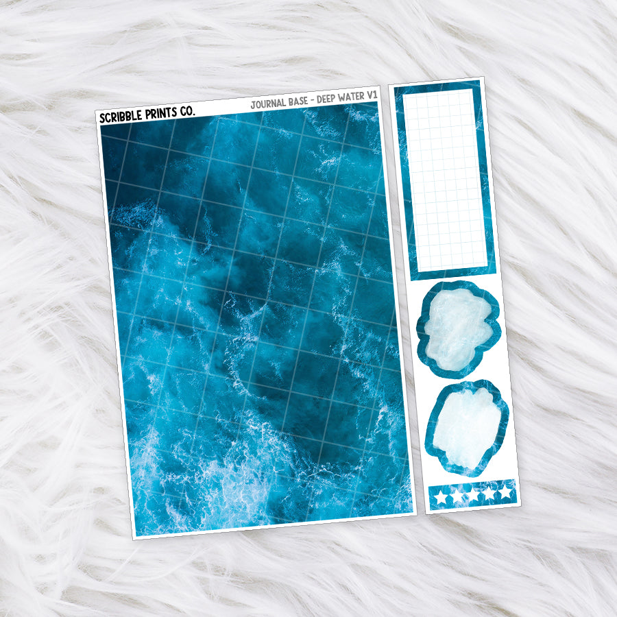 Journaling Base - 60+ Pattern Options! // Matte Stickers