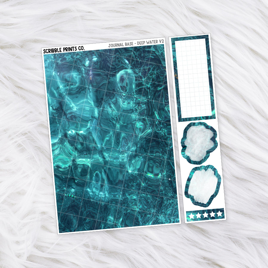 Journaling Base - 60+ Pattern Options! // Matte Stickers