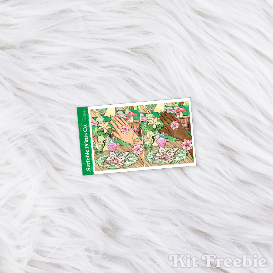 Fairy Party – Glossy Weekly Planner Kit