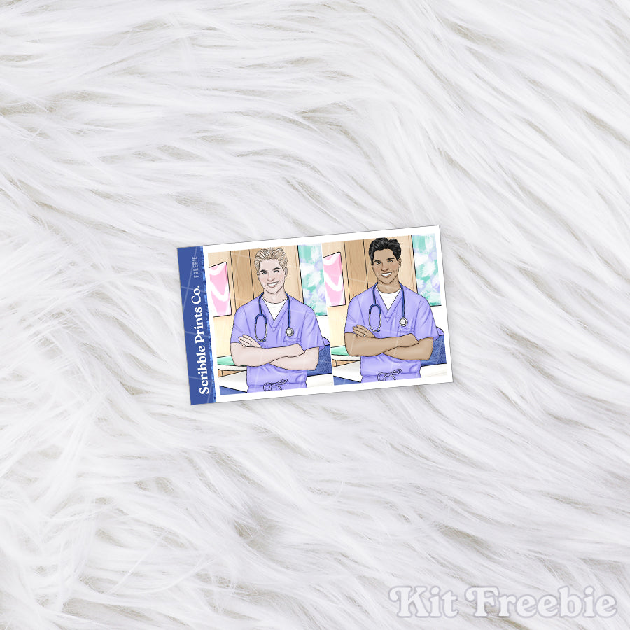 Hospital – Glossy Weekly Planner Kit