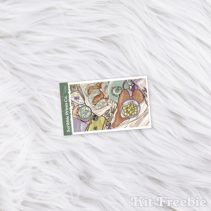 Pistachio – Glossy Weekly Planner Kit