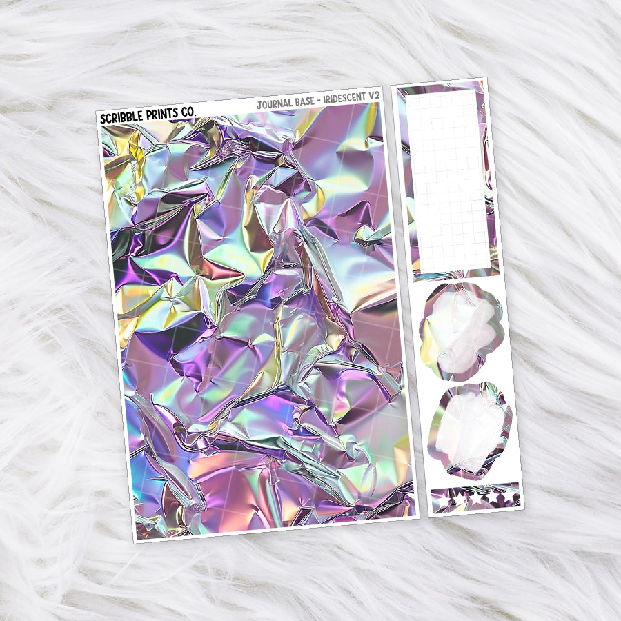 Journaling Base - 60+ Pattern Options! // Matte Stickers