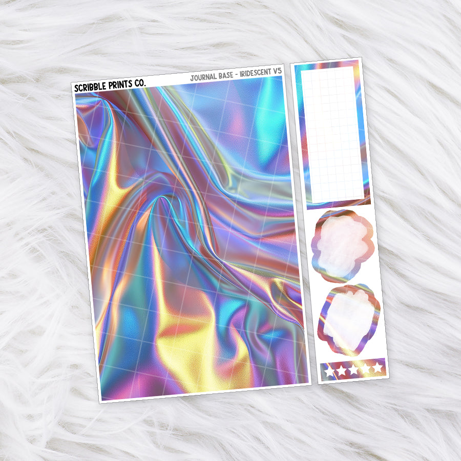 Journaling Base - 60+ Pattern Options! // Matte Stickers