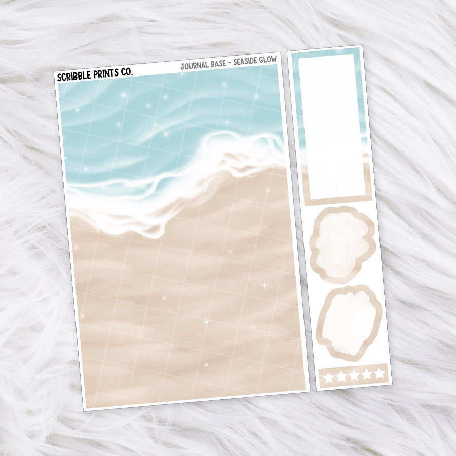 Journaling Base - 60+ Pattern Options! // Matte Stickers